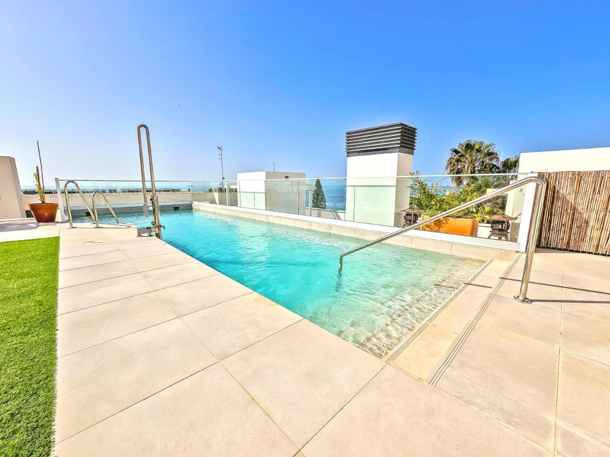 Oceanfront Duplex With A Rooftop Pool And Terrace El Puerto de Santa María Esterno foto