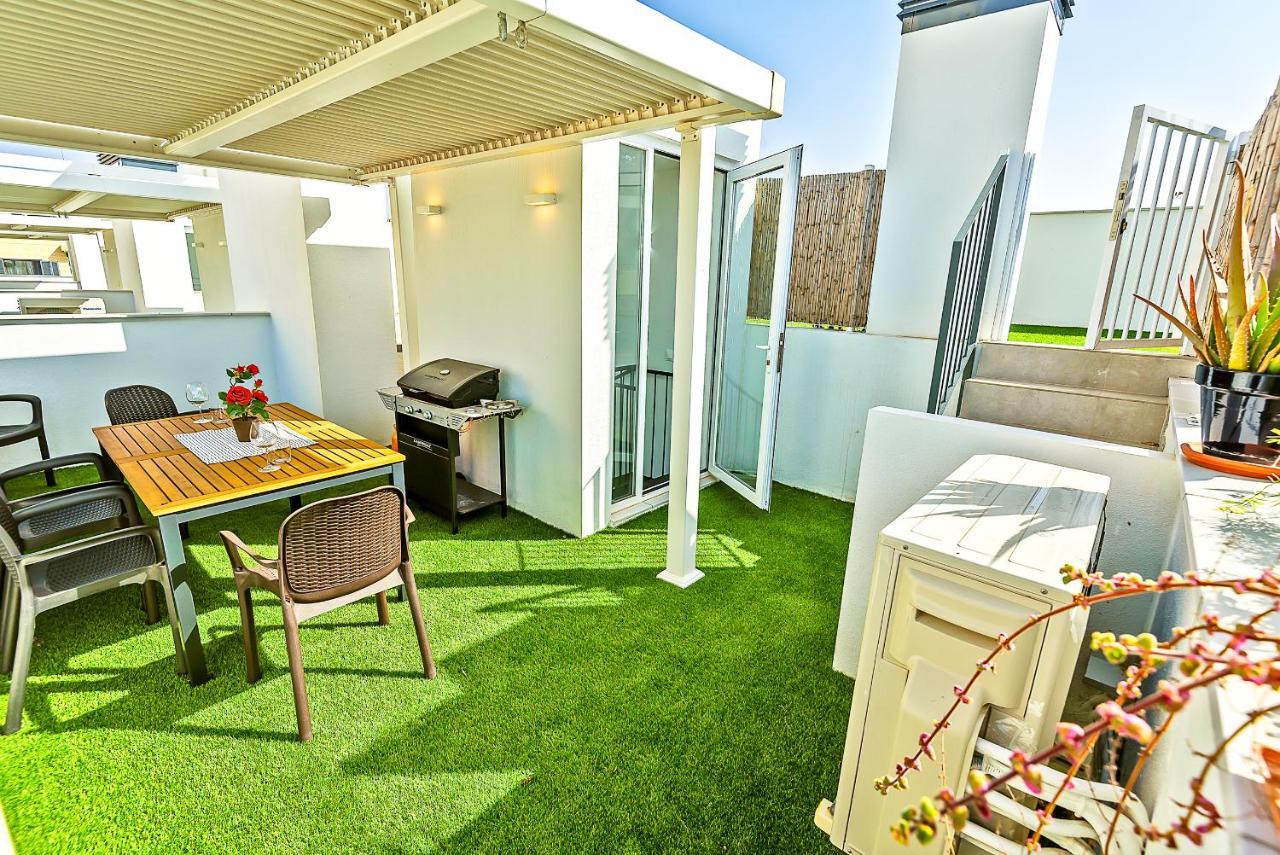Oceanfront Duplex With A Rooftop Pool And Terrace El Puerto de Santa María Esterno foto