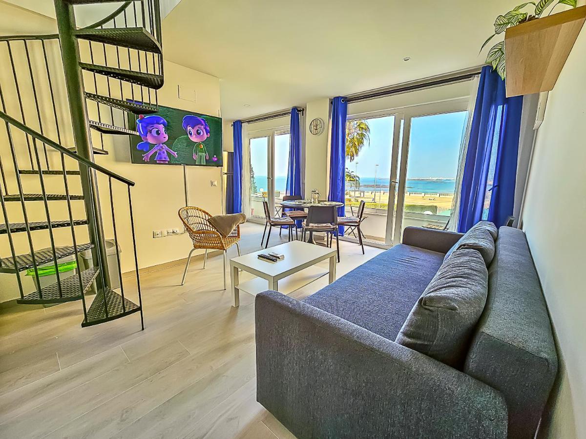 Oceanfront Duplex With A Rooftop Pool And Terrace El Puerto de Santa María Esterno foto