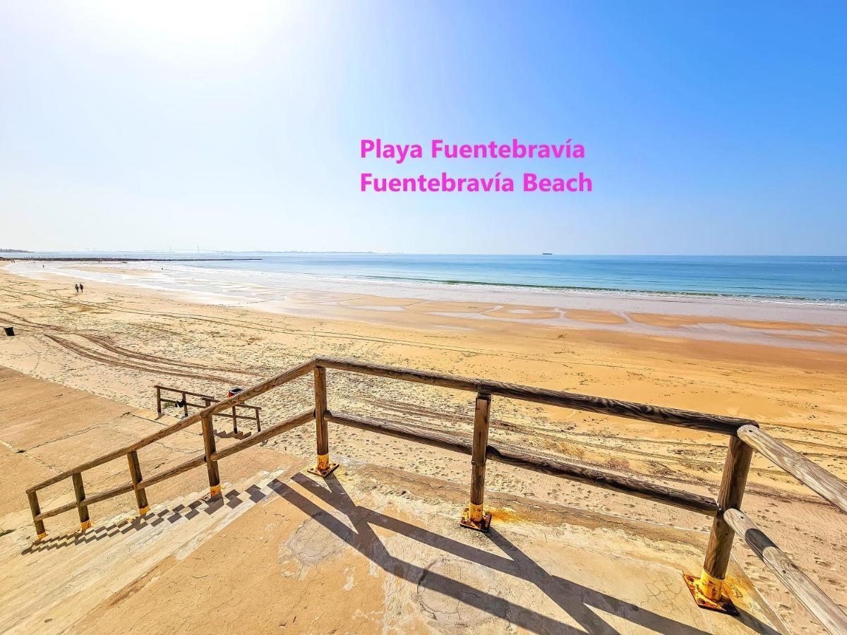 Oceanfront Duplex With A Rooftop Pool And Terrace El Puerto de Santa María Esterno foto