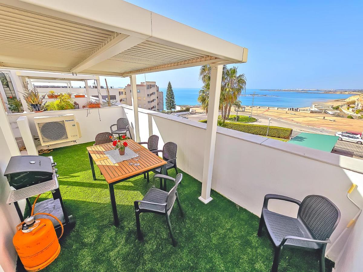 Oceanfront Duplex With A Rooftop Pool And Terrace El Puerto de Santa María Esterno foto